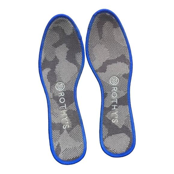 Rothy's Gray & Brown Mink Camo Print Round Toe Slip on Loafer Shoe Size 8 - Picture 7 of 8